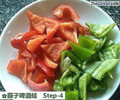 蒜子啤酒蛙做法第四步骤