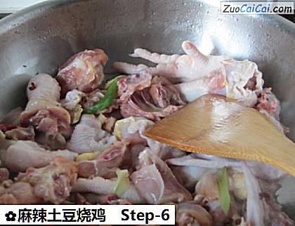 麻辣土豆烧鸡做法第六步骤