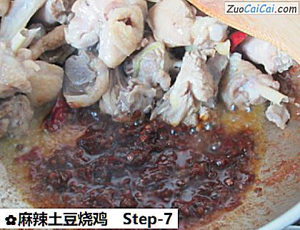 麻辣土豆烧鸡做法第七步骤