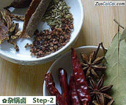 杂锅卤做法第二步骤