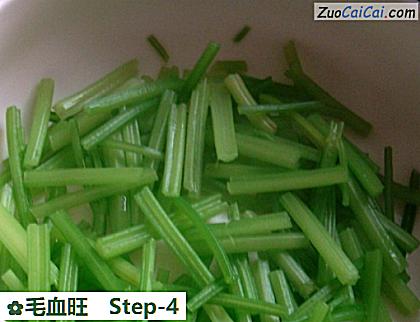 毛血旺做法第四步骤