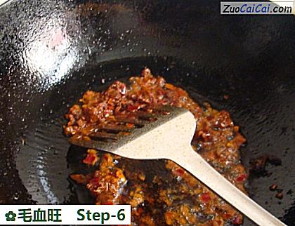 毛血旺做法第六步骤