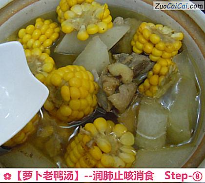 萝卜老鸭汤做法第八步骤