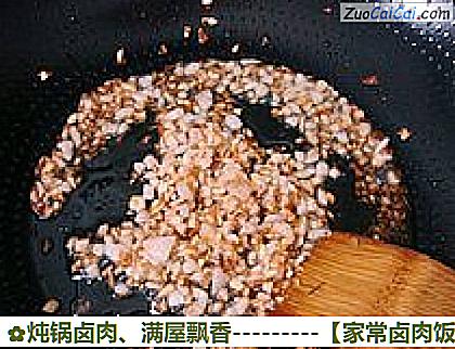 家常卤肉饭做法第八步骤