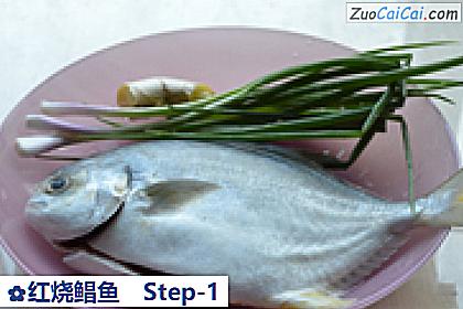 红烧鲳鱼做法第一步骤
