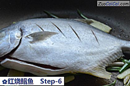 红烧鲳鱼做法第六步骤