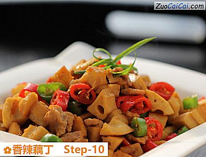 香辣藕丁成品图1