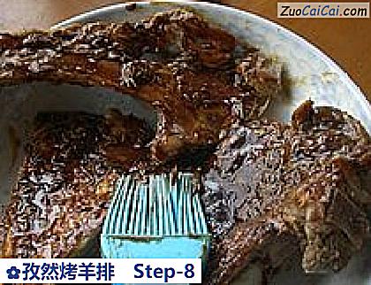 孜然烤羊排做法第八步骤