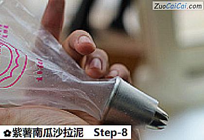 紫薯南瓜沙拉泥做法第八步骤