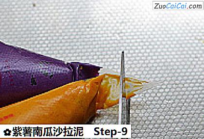 紫薯南瓜沙拉泥做法第九步骤