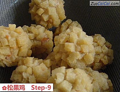 松果鸡做法第九步骤