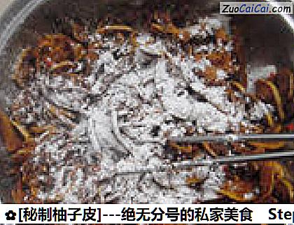 [秘制柚子皮]做法第九步骤