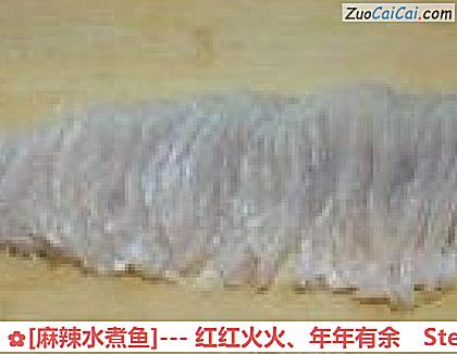 [麻辣水煮鱼]－红红火火、年年有余做法第一步骤