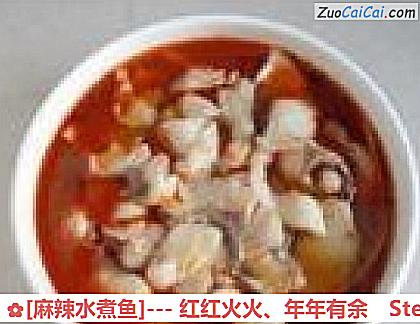 [麻辣水煮鱼]－红红火火、年年有余做法第十三步骤