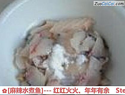 [麻辣水煮鱼]－红红火火、年年有余做法第三步骤