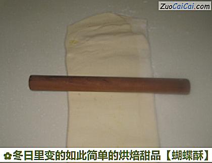 蝴蝶酥做法第九步骤