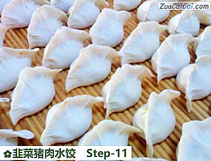 韭菜猪肉水饺做法第十一步骤