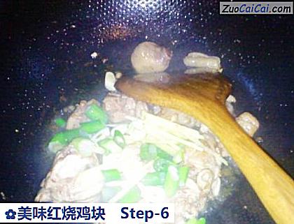 美味红烧鸡块做法第六步骤