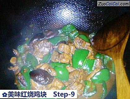 美味红烧鸡块做法第九步骤