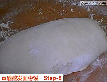 酒酿发面枣馍做法第八步骤