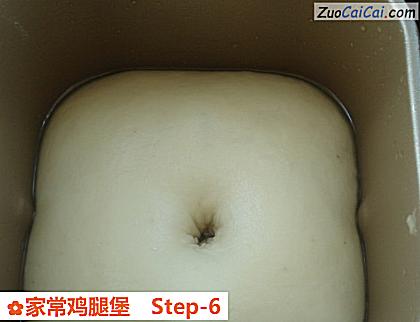 家常鸡腿堡做法第六步骤