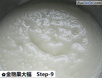 金艳果大福做法第九步骤