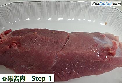 果酱肉做法第一步骤