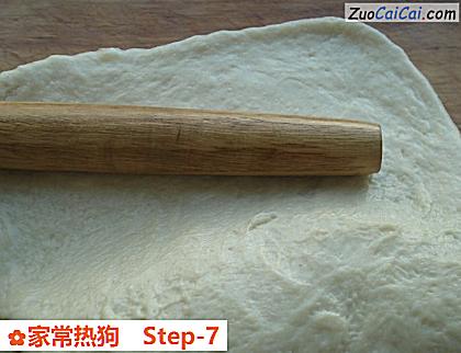 家常热狗做法第七步骤