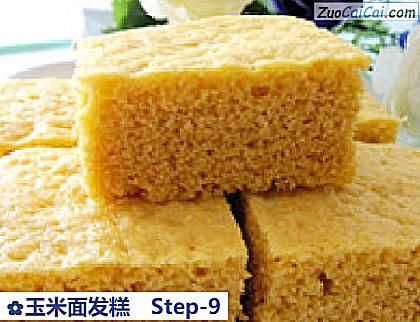 玉米面发糕做法第九步骤