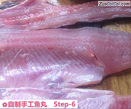 自制手工鱼丸做法第六步骤