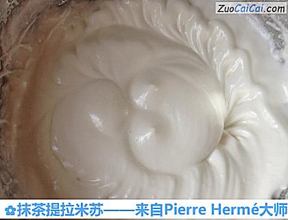 抹茶提拉米苏做法第七步骤