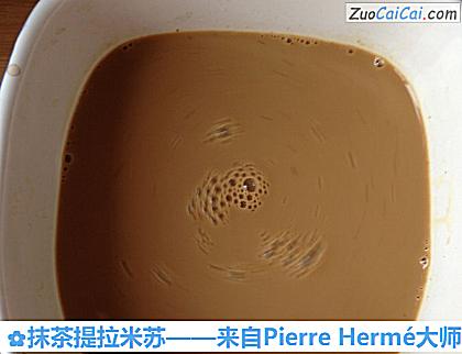 抹茶提拉米苏做法第九步骤