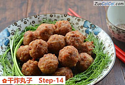 干炸丸子成品图3