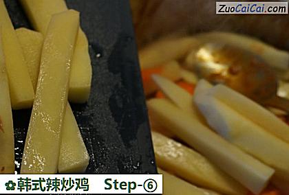 韩式辣炒鸡做法第六步骤