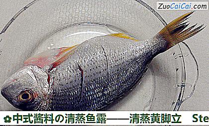 中式酱料の清蒸鱼露做法第四步骤