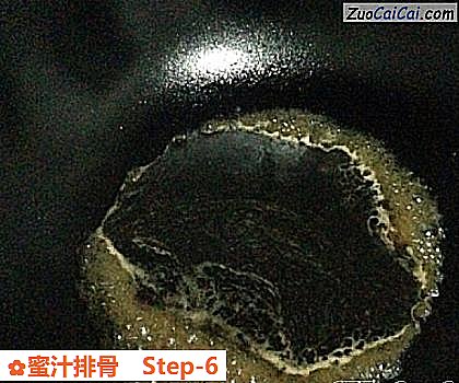 蜜汁排骨做法第六步骤