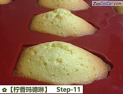 柠香玛德琳成品图2