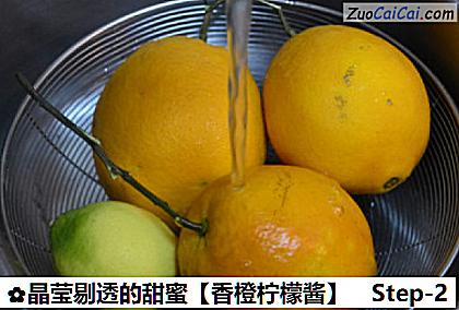 香橙柠檬酱做法第二步骤