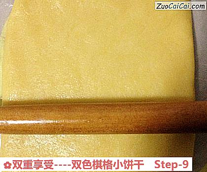 双重享受-双色棋格小饼干做法第九步骤