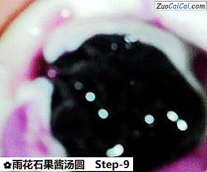 雨花石果酱汤圆做法第九步骤