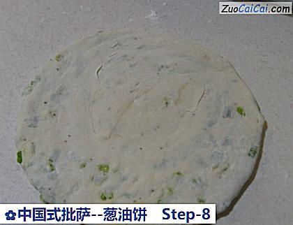葱油饼做法第八步骤