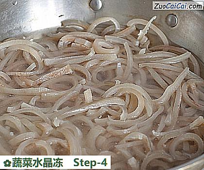 蔬菜水晶冻做法第四步骤