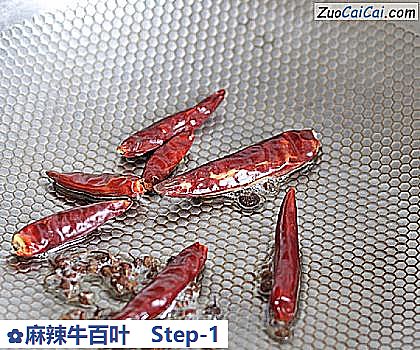 麻辣牛百叶做法第一步骤