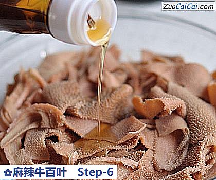 麻辣牛百叶做法第六步骤