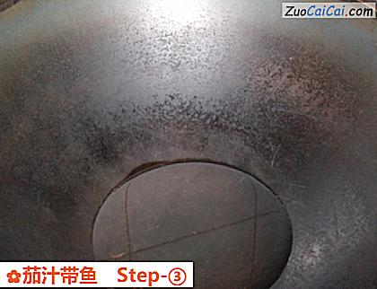 茄汁带鱼做法第三步骤