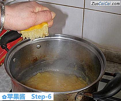 苹果酱做法第六步骤