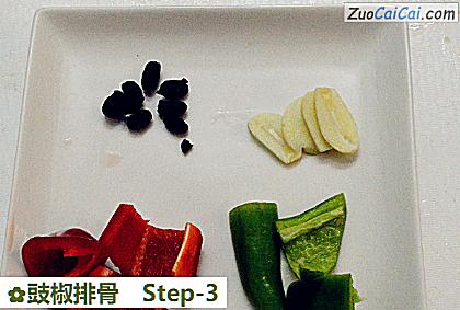 豉椒排骨做法第三步骤