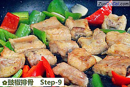 豉椒排骨做法第九步骤