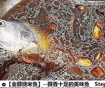 金蒜烧米鱼做法第六步骤