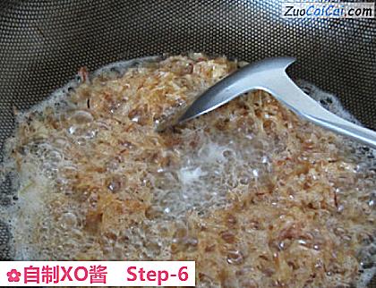 自制XO酱做法第六步骤